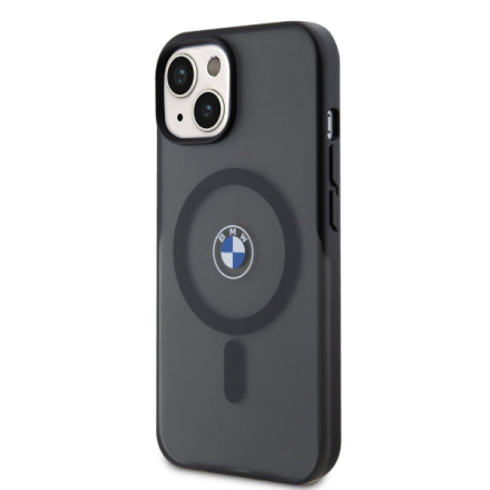 BMW IML Signature MagSafe Kryt pro iPhone 15 Black, BMHMP15SDSLK
