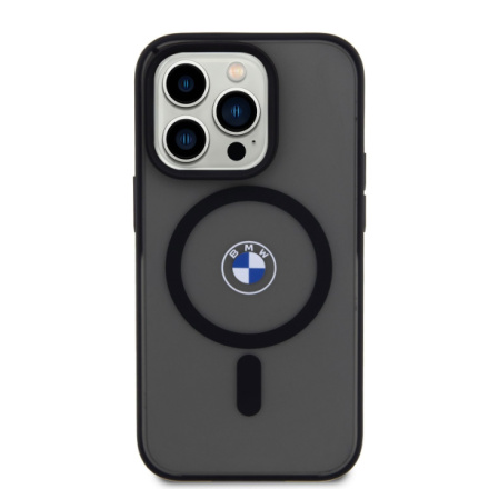 BMW IML Signature MagSafe Kryt pro iPhone 15 Pro Black, BMHMP15LDSLK
