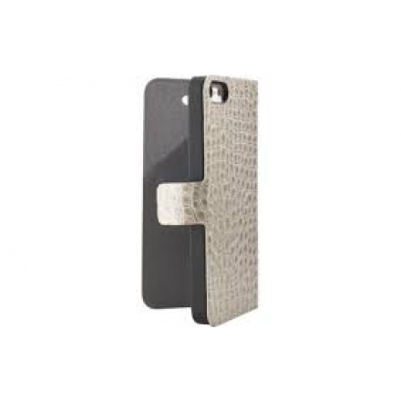 GUFLHP4CRB Guess Croco Folio Pouzdro pro iPhone 4/4S Beige , 30617