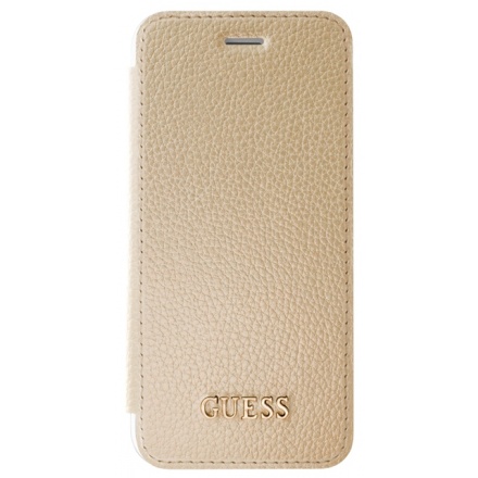 GUFLBKP7IGLTGO Guess IriDescent Book Pouzdro Gold pro iPhone 7/8, 2433514