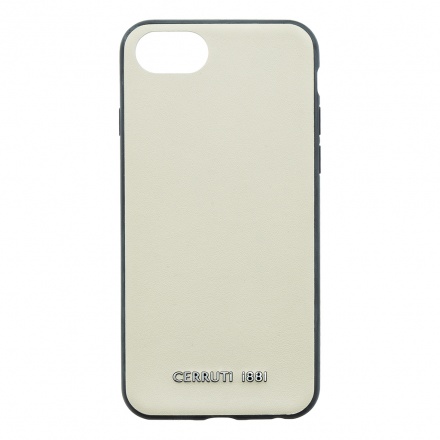 CEHCP8OWNLBE CERRUTI Leather TPU Pouzdro Beige for iPhone 8/SE2020, 2440888