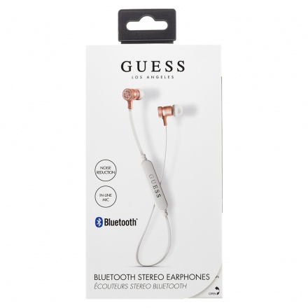CGBTE05 Guess Bluetooth Stereo Headset White/Pink, 2440653