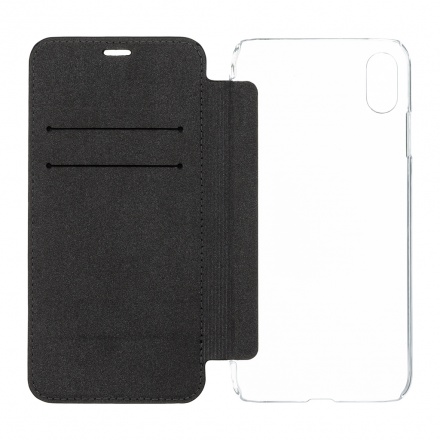 KLFLBKI65IKPUBK Karl Lagerfeld Ikonik Book Case Black pro iPhone XS Max, 2440858