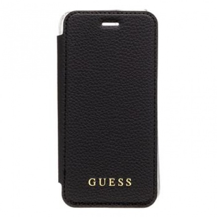 GUFLI8PELLP Guess Debossed Peony Book Pouzdro pro iPhone 7/8 Latte, 2444370