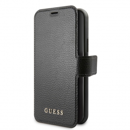 GUFLBKSN58IGLBK Guess Iridescent Book Pouzdro pro iPhone 11 Pro Black, 2448574