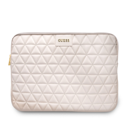 Guess Quilted Obal pro Notebook 13" Pink, GUCS13QLPK