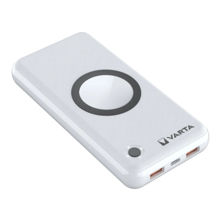 VARTA Portable Bezdrátová Powerbanka 20000mAh Silver, 57909101111