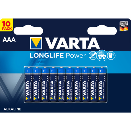 Varta High E AAA Baterie 10ks, 2441171