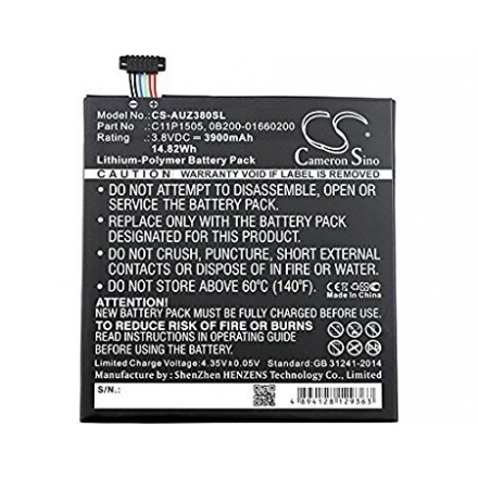 CS-AUZ380SL Baterie 3900mAh Li-Pol pro Asus ZenPad 8, 2438301