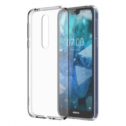 CC-170 Nokia Slim Crystal Cover pro Nokia 7.1 Transparent (EU Blister), 2442532