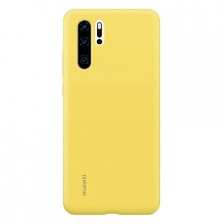 Huawei Original Silicone Pouzdro Yellow pro Huawei P30 Pro, 2445166