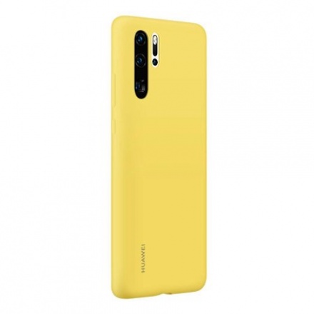 Huawei Original Silicone Pouzdro Yellow pro Huawei P30 Pro, 2445166