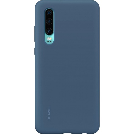 Huawei Original Silicone Car Pouzdro Blue pro Huawei P30, 2443194