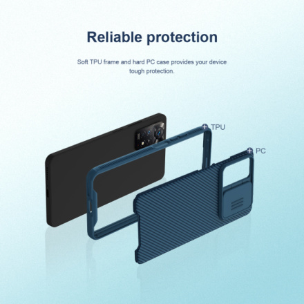Nillkin CamShield PRO Zadní Kryt pro Xiaomi Redmi Note 11 Pro/11 Pro 5G Black, 57983110695