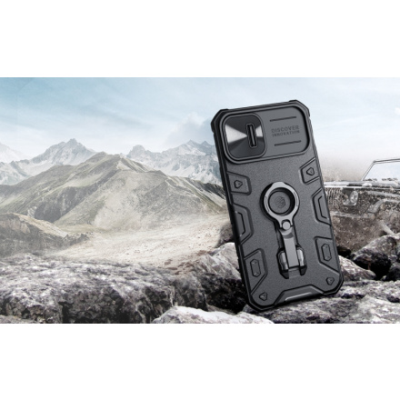 Nillkin CamShield Armor PRO Magnetic Zadní Kryt pro Apple iPhone 14 Plus Black, 57983111893