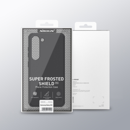 Nillkin Super Frosted PRO Zadní Kryt pro Samsung Galaxy S23 Black, 57983112678