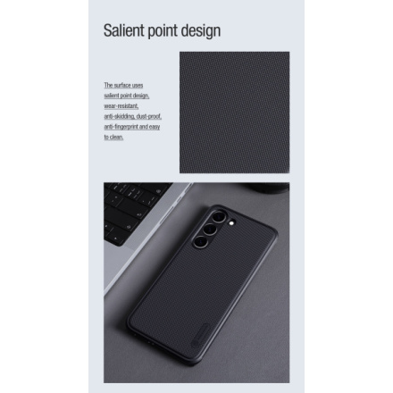 Nillkin Super Frosted PRO Magnetic Zadní Kryt pro Samsung Galaxy S23 Black, 57983113364