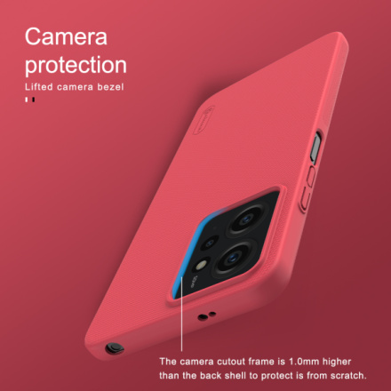 Nillkin Super Frosted Zadní Kryt pro Xiaomi Redmi Note 12 4G Bright Red, 57983115510