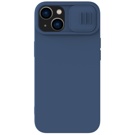 Nillkin CamShield Silky Silikonový Kryt pro Apple iPhone 15 Plus Midnight Blue, 57983117023