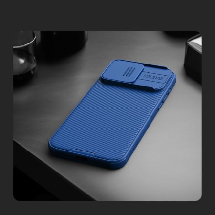 Nillkin CamShield PRO Magnetic Zadní Kryt pro Apple iPhone 15 Pro Blue, 57983116974