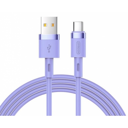 Joyroom S-1224N2 Silicone USB-C Data Cable 1.2m Purple, 57983105180