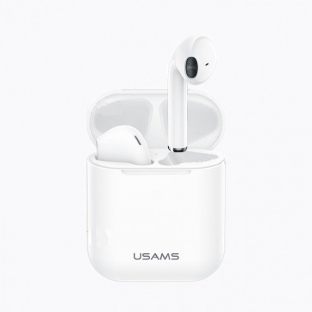 USAMS LU Dual Stereo TWS Wireless Headset White , 2442412