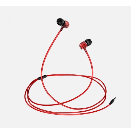 USAMS EP-38 In-Ear Electroplating Stereo Headset 3,5mm Red, 2449283