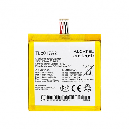 TLP017A2 Alcatel Baterie 1700mAh Li-pol r.v. 2013 ( (Bulk), 28171
