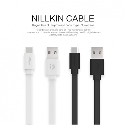 Nillkin Type C Datový Kabel Black (EU Blister), 28205