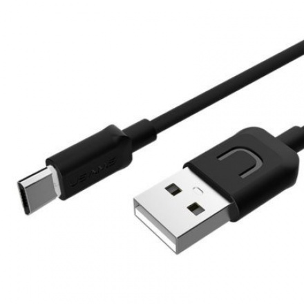 USAMS SJ098 Datový Kabel microUSB U Turn Black, 2432887