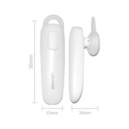 USAMS LK Bluetooth Headset White, 2433530