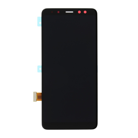 LCD display + Dotyk Samsung A530 Galaxy A8 2018 Black (Service Pack), GH97-21406A