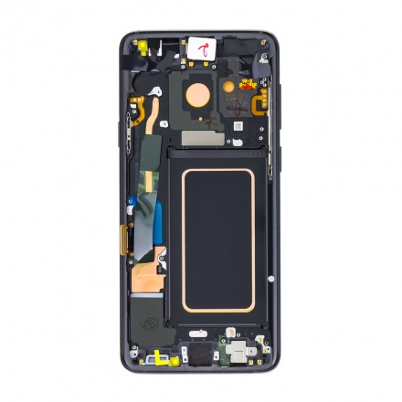 LCD display + Dotyk Samsung G965 Galaxy S9+ Black (Service Pack), GH97-21691A