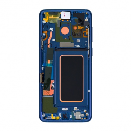LCD display + Dotyk Samsung G965 Galaxy S9+ Blue (Service Pack), GH97-21691D