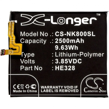 CS-NK800SL Baterie 2500mAh Li-Pol pro Nokia 8, 2439508