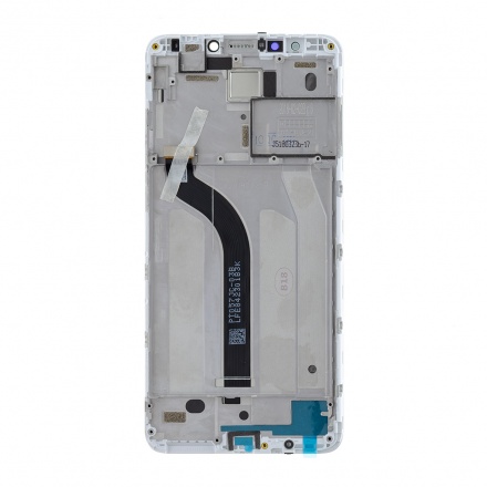 LCD Display + Dotyková Deska + Přední Kryt pro Xiaomi Redmi 5 White (Service Pack), 2439719
