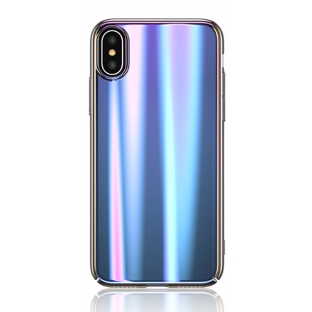 USAMS Sanz Zadní Kryt Blue pro iPhone X/XS, 2440139