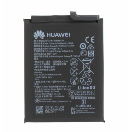 HB436486ECW Huawei Baterie 3900mAh Li-Pol (Service Pack), 24022785