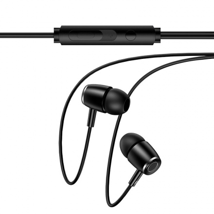 USAMS EP-29 In-Ear Stereo Headset 3,5mm Black, 2442460