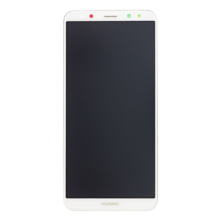 Huawei Mate 10 Lite LCD Display + Dotyková Deska + Přední Kryt White, 2443213 - neoriginální