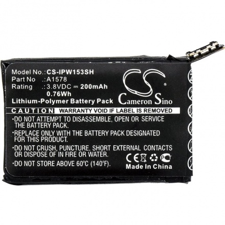 CS-IPW153SH Baterie 200mAh Li-Pol pro Watch 38mm/42mm, 2443724