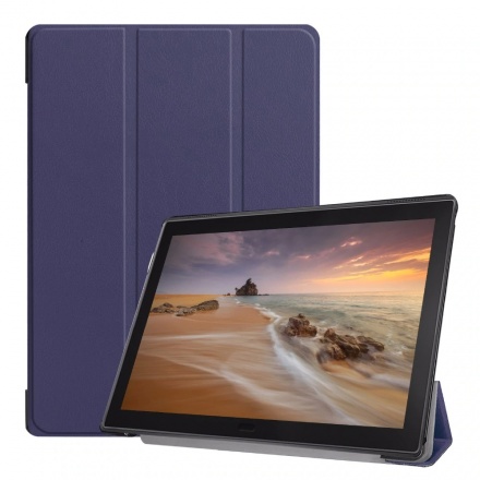 Tactical Book Tri Fold Pouzdro pro Huawei MediaPad T5 10 Blue, 2444179