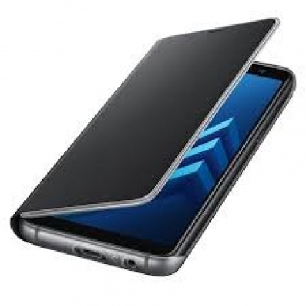 EF-FA530PBE Samsung Neon Flip Pouzdro Black pro Galaxy A8 2018 (pošk. EU Blister), 2447430