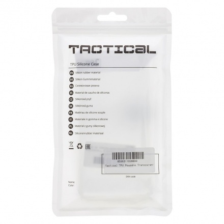 Tactical TPU Kryt pro Apple iPhone 11 Pro Transparent , 2448917