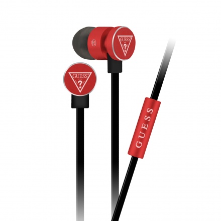 GUEPWIRE Guess Wire 3.5mm Stereo Headset Red (Bulk), 2449394