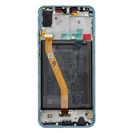 Huawei Nova 3  LCD Display + Dotyková Deska + Přední Kryt Blue (Service Pack), 2451779