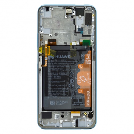 Huawei P Smart Pro LCD Display + Dotyková Deska + Přední Kryt Breathing Crystal (Service Pack), 2451781