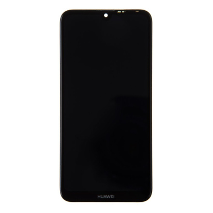 Huawei Y7 2019 LCD Display + Dotyková Deska + Přední Kryt Black (11pin), 2451949 - neoriginální