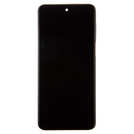 LCD Display + Dotyková Deska + Přední Kryt pro Xiaomi Redmi Note 9 Pro Black (Service Pack), 560003J6B200