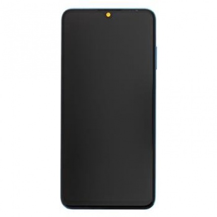 LCD Display + Dotyková Deska + Přední Kryt Huawei P30 Lite Blue (pro 48MP foto), 2454089 - neoriginální
